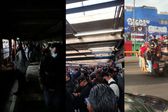 Línea 9 del Metro se queda sin luz; provoca caos en los usuarios