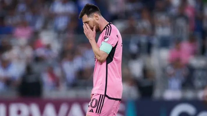 Lionel Messi sufre primera derrota ante un club mexicano tras caer ante Rayados en la Concacaf