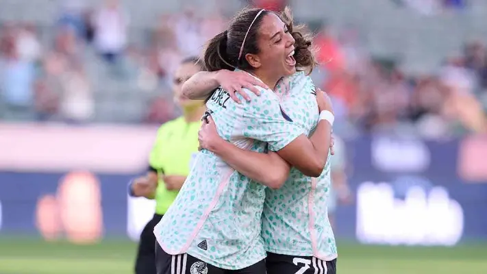 ¡Gustan, ganan y golean! México venció 8-0 a República Dominicana en la J2 de la Copa Oro W