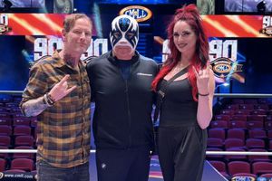 CMLL presumió en redes sociales la visita de Corey Taylor, vocalista de Slipknot
