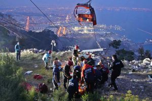 Accidente en Teleférico en Turquía, deja un muerto y varios lesionados
