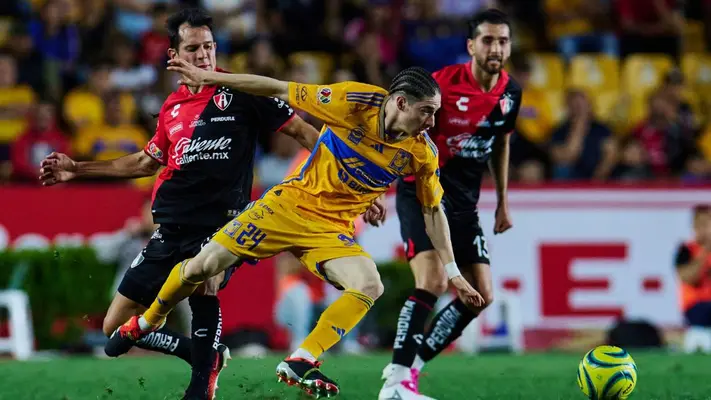 Tigres y Atlas empatan en duelo de la Jornada 8 del Clausura 2024