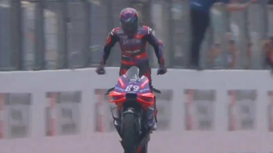 ¡A lo CR7! Jorge Martín Gana el MotoGP y festeja con un 'siuuu'
