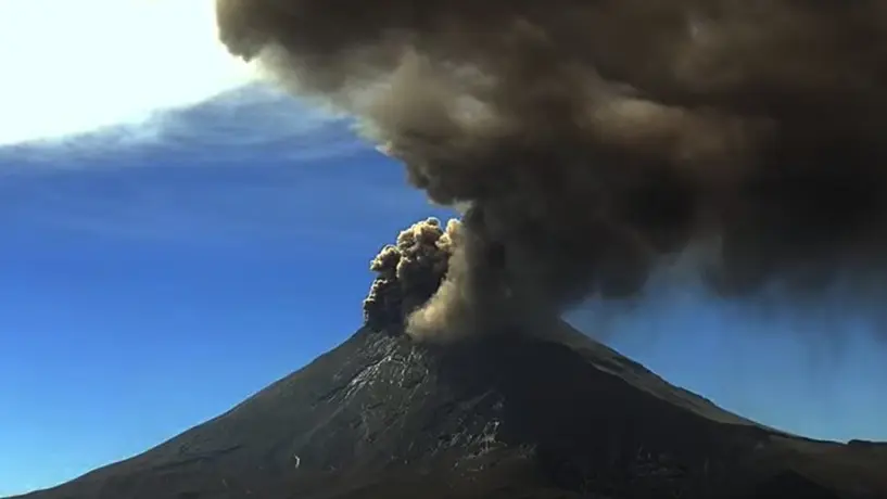 Popocatépetl despierta este 27 de febrero; cenizas podrían llegar a la CDMX