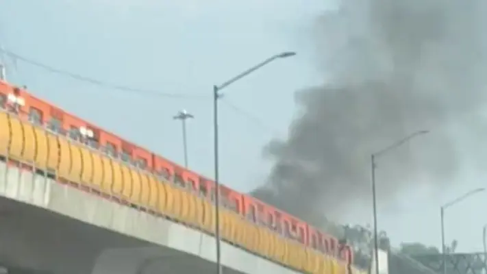 ¡Incendio en el Metro! Varias personas avisaron a los servicios de emergencia