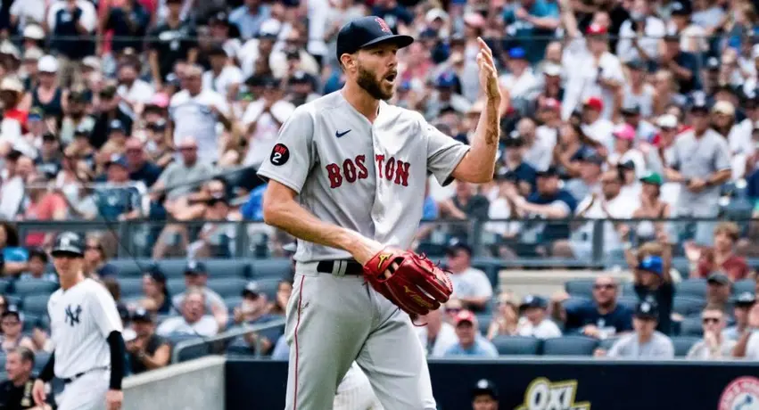 MLB: Chris Sale, fuera por el resto del 2022 tras sufrir una fractura