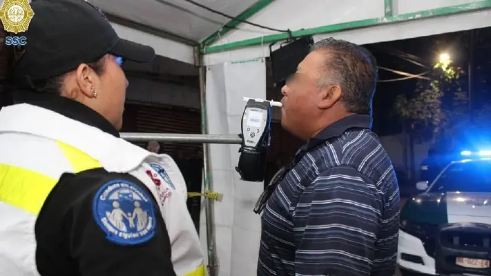 SSC llevará a cabo el programa "Conduce sin alcohol", operativo de alcoholímetro, durante la Semana Santa