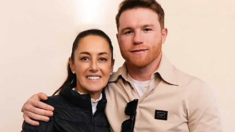 Claudia Sheinbaum presumió reunión con el 'Canelo' Álvarez