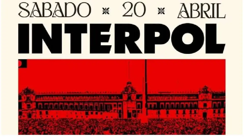 ¡No te pierdas a Interpol en el Zócalo! Aquí los horarios, calles cerradas y alternativas