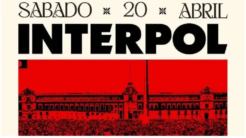 ¡No te pierdas a Interpol en el Zócalo! Aquí los horarios, calles cerradas y alternativas