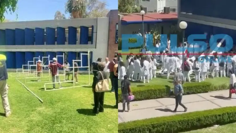 Graduados sufren accidente al tomarse la foto de generación