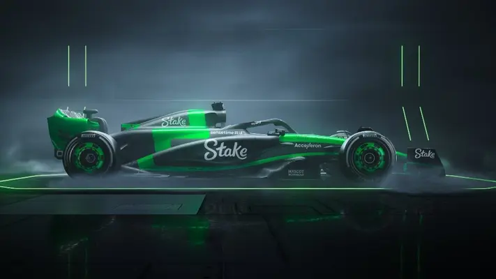¡Es hermoso! Stake presenta su C44, el nuevo monoplaza para la Temporada 2024