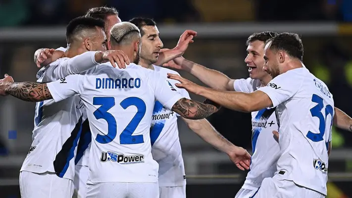 Lautaro brilla en la goleada del Inter a Lecce y llegó a 100 goles con el equipo lombardo
