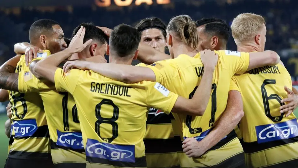AEK Atenas, de Orbelín Pineda y Rodolfo Pizarro, está cerca de ser campeón