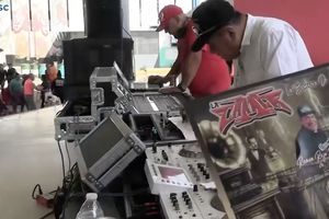 Sonido La Changa arma bailongo dentro del penal femenil de Santa Martha Acatitla