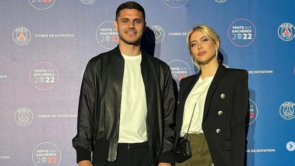 Icardi: Wanda Nara se olvida de Mauro con otro futbolista; aseguran en Argentina