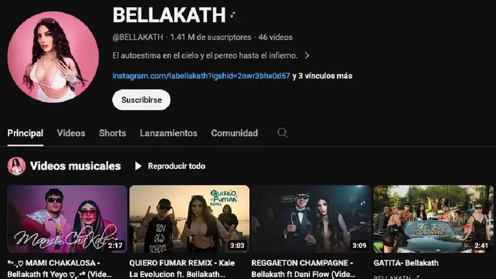 ¡Qué bonitos videos tienes! Bellakath celebra un millón de suscriptores en YouTube