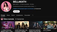 ¡Qué bonitos videos tienes! Bellakath celebra un millón de suscriptores en YouTube
