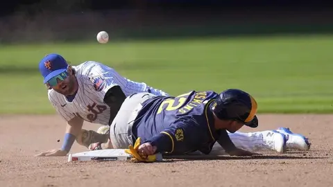 Con pelea incluida, Cerveceros de Milwaukee vencieron a los Mets de Nueva York