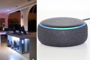 VIDEO: Captan a dispositivos Alexa rezando durante la madrugada en una tienda del Zócalo