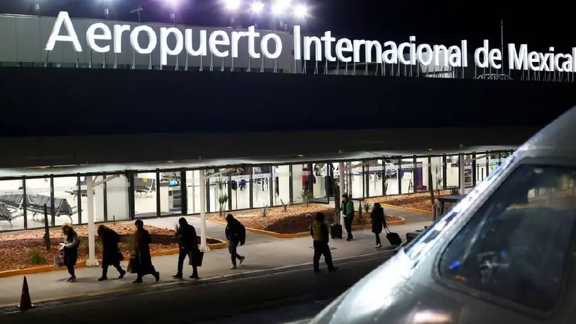 Aeropuerto de Mexicali está cerrado hasta nuevo aviso por derrumbe en el techo