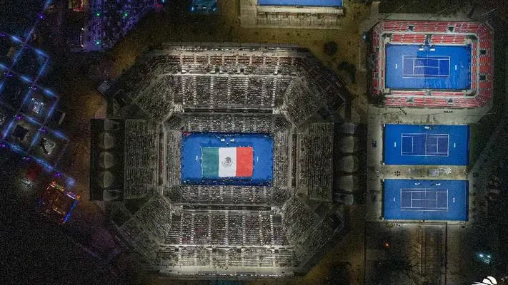 Arranca el Abierto Mexicano de Tenis, todo está listo para el torneo en Acapulco