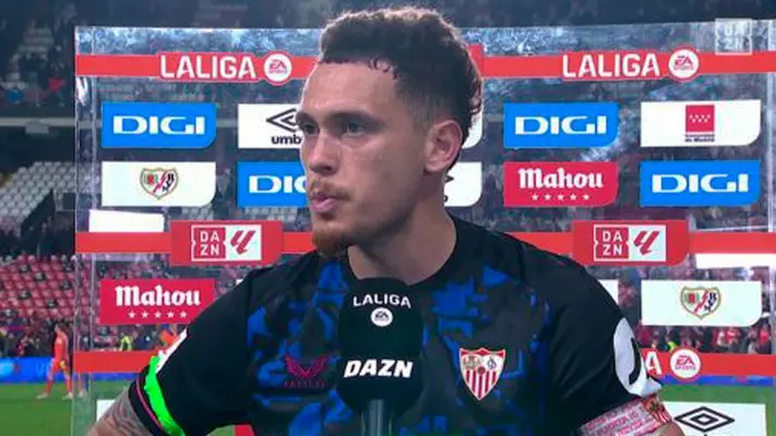 Lucas Ocampos: LaLiga denunciará ante la Fiscalía de menores gesto obsceno al jugador de Sevilla