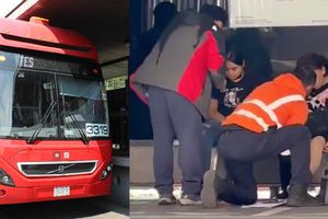 ¿Ciclista provoca accidente en Metrobús? Hay cinco lesionados
