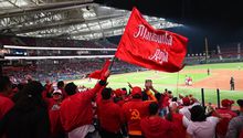 Diablos Rojos: Vencieron en duelo de volteretas y con bronca incluida a los Guerreros