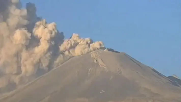 El 'Popo' se mantiene con fuerte actividad ¡Mira las imágenes!