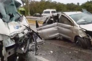 Accidente en la carretera Playa del Carmen-Tulum deja seis turistas muertos
