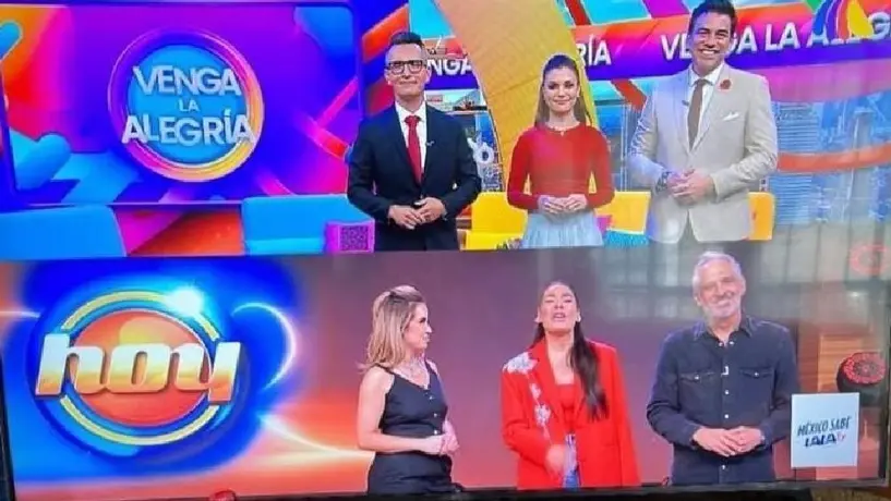 El eclipse del 8 de abril fue un espectáculo que reunió a los programas "Hoy" y "Venga La Alegría"