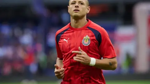 Chicharito Hernández regresó al Estadio Azteca después de 15 años