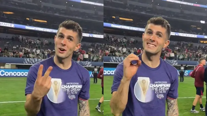 ¡Dos a cero! Christian Pulisic se burla de México a media premiación de la Nations League