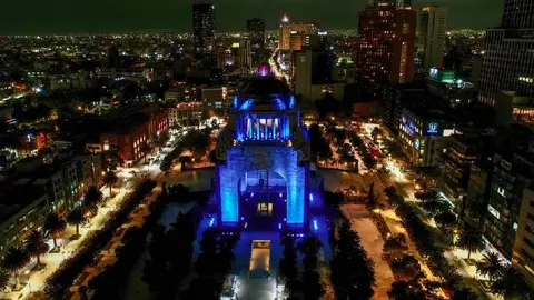 La CDMX se iluminará de azul, aquí te decimos la razón
