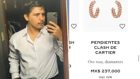 Cartier acepta su error y entregará a joven el par de aretes que compró por $474 pesos, cuando su valor real es de 632 mil pesos