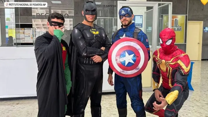 ¡'Súper' gesto! Jugadores de América visitaron a niños en hospital de la CDMX