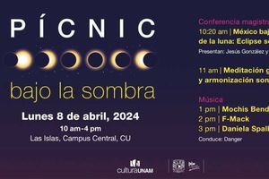 Disfruta del próximo eclipse de sol en la UNAM; habrán varios eventos