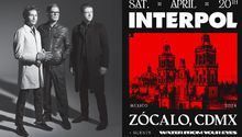 Interpol en el Zócalo de la CDMX desde la comodidad de tu casa ¡Te decimos dónde verlo!