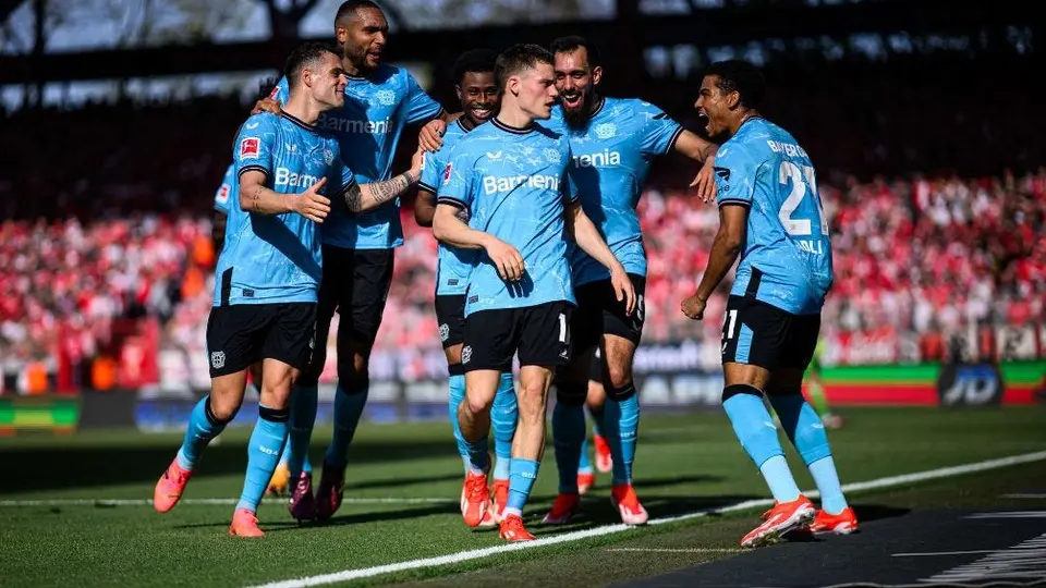 Bayer Leverkusen vence a Union Berlin y se queda a un paso de conquistar la Bundesliga