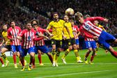 Atlético de Madrid toma una sufrida ventaja ante Borussia Dortmund en Champions League