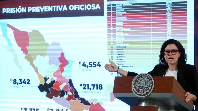 La SEGOG advierte sobre la liberación de 68 mil presuntos delincuentes si se elimina la prisión preventiva oficiosa