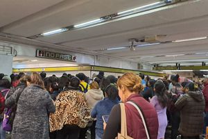 Metro en CDMX: caos en la línea 3