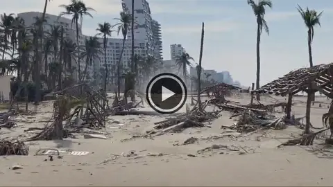Tras Huracán Otis, Acapulco inicia un proceso de reconstrucción con la resiliencia de su gente