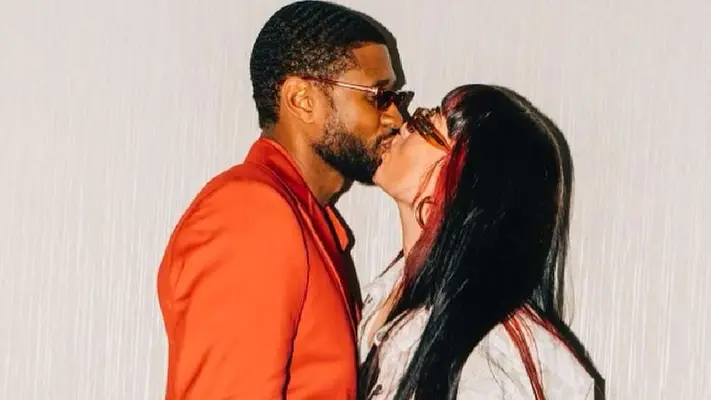 Usher se casó con su novia después de participar en el Super Bowl LVIII