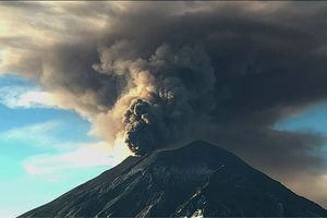 El volcán Popocatépetl está activo y sigue actividad este viernes 23 de febrero