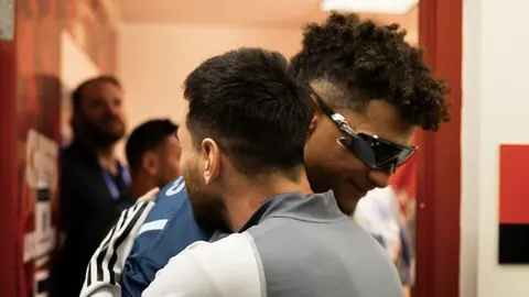 Patrick Mahomes saludó a Lionel Messi en Arrowhead: "Genial verte, hombre"