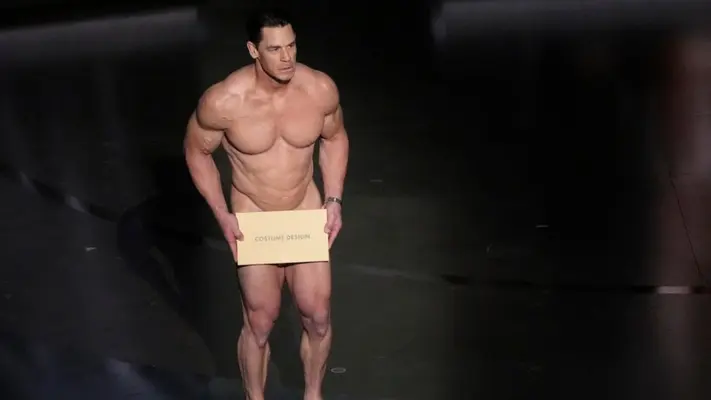 Premios Oscar 2024: John Cena salió al escenario... ¡sin ropa!