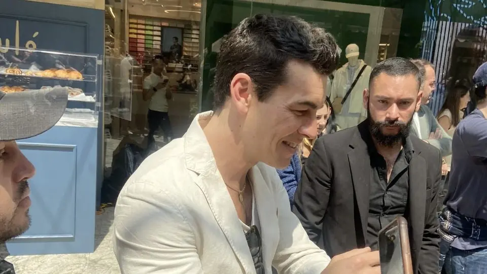 El actor español Mario Casas estuvo en la CDMX