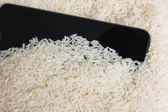 Meter tu celular en arroz para secarlo, no sirve de nada, asegura Apple